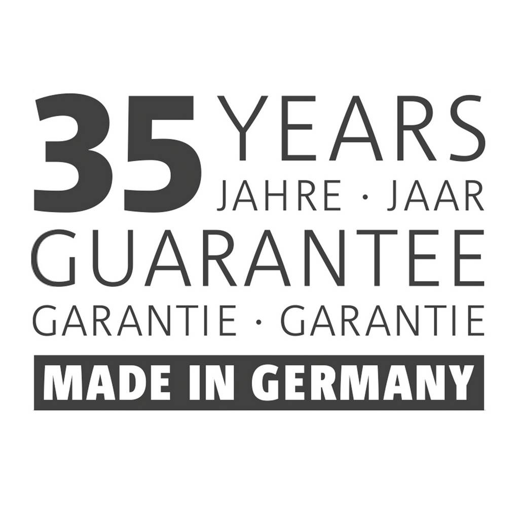 35 Jahre Garantie